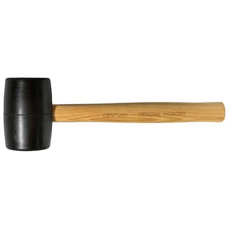 Century Drill & Tool 16 oz Pro Rubber Mallet CE600497